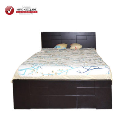 CAMA LINEAL MODERNA 2 PLZ SIN VELADORES