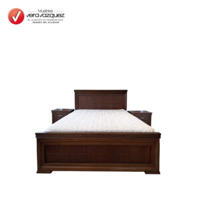 CAMA ITALIA 2 1/2 PLZ CON 2 VELADORES