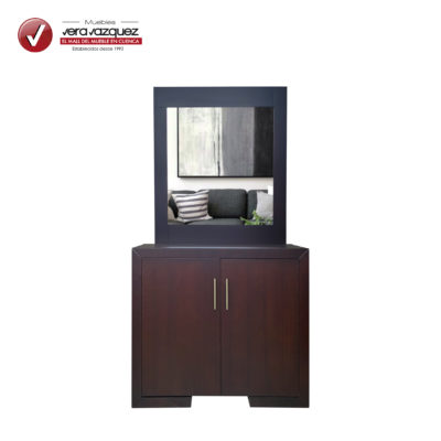 CONSOLA BERLIN CON 2 PUERTAS Y ESPEJO