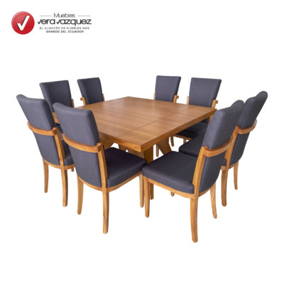 COMEDOR CORAL 8 SILLAS