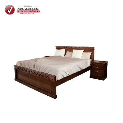 CAMA LUCIANA 3 PLZ CON 2 VELADORES