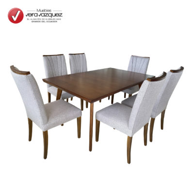 COMEDOR EMIL 6 SILLAS
