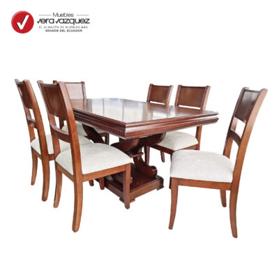 COMEDOR ASTRID 6 SILLAS