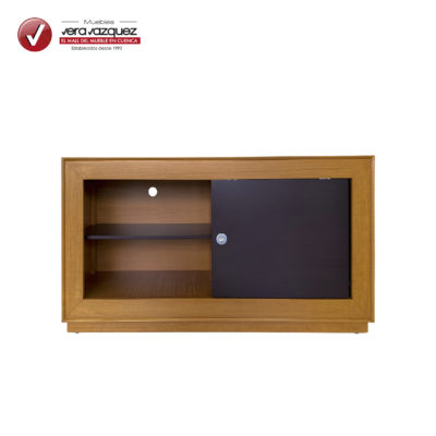 MUEBLE PARA TV JANEIRO 60” CON 1 PUERTA CORREDIZA Y REPISA INTERIOR