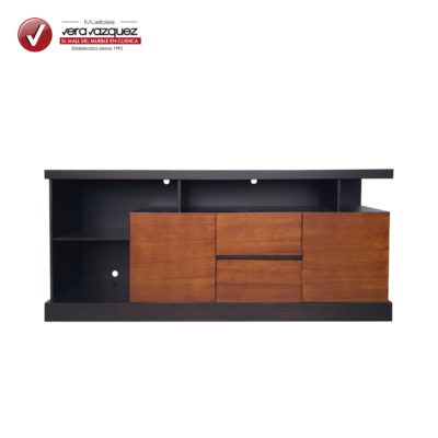 MUEBLE PARA TV VANNY 70” CON 2 CAJONES, 2 PUERTAS Y 4 ESPACIOS