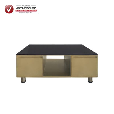 MESA DE CENTRO RECTANGULAR BOSTON CON 2 CAJONES