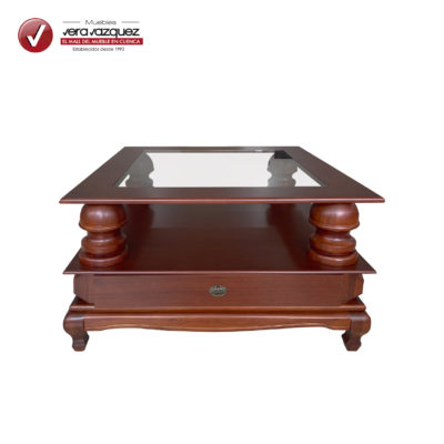 MESA DE CENTRO CUADRADA