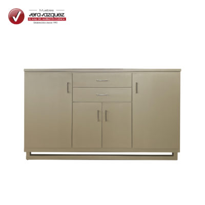 BUFETERO LINEAL DUBAI CON 2 CAJONES Y 4 PUERTAS