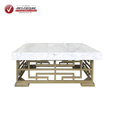 MESA DE CENTRO DE MÁRMOL