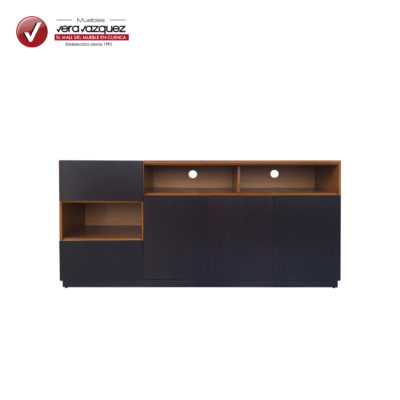 MUEBLE PARA TV MEDINA CON 5 PUERTAS Y 4 ESPACIOS