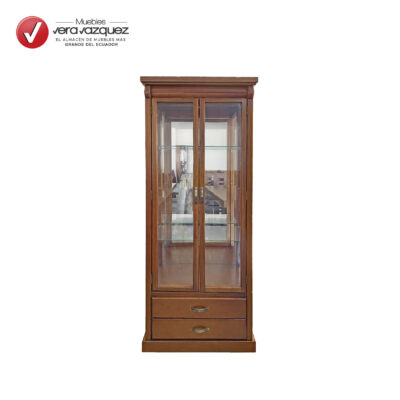 VITRINA ASTRID CON 2 CAJONES
