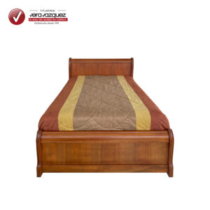 Cama Jersey de 2 plazas con 2 veladores