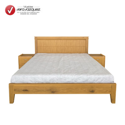CAMA CAMILA 3 PLZ CON 2 VELADORES