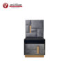 Cama tapizada Basil de 2 1/2 plazas con 2 veladores