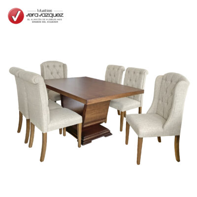 COMEDOR DUQUE 6 SILLAS