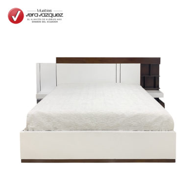 CAMA LIA 3 PLZ CON 2 VELADORES