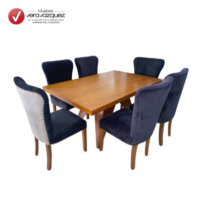 COMEDOR ANTONELLA 6 SILLAS