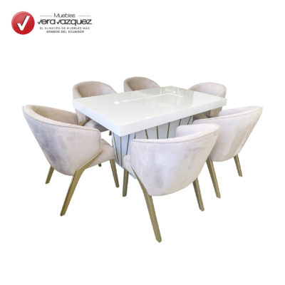 COMEDOR NIZA 6 SILLAS