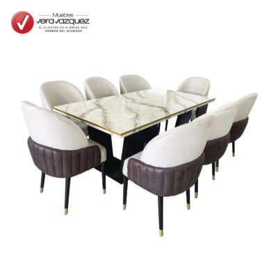 COMEDOR SAMARA 8 SILLAS