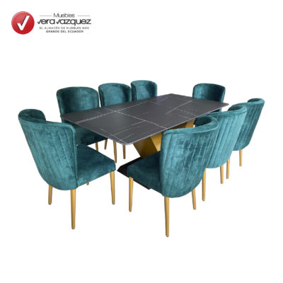 COMEDOR ZAFIRO 8 SILLAS
