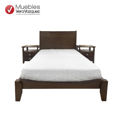 CAMA AILEEN 2 PLZ CON 2 VELADORES