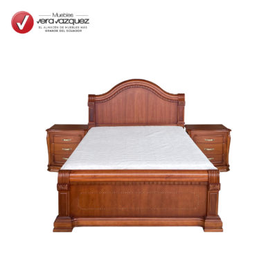 CAMA CONTINENTAL 2 PLZ CON 2 VELADORES