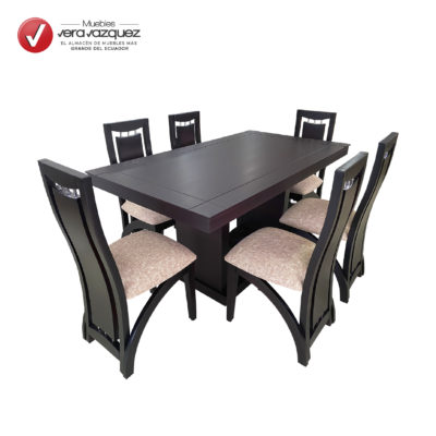 COMEDOR MEDINA 6 SILLAS
