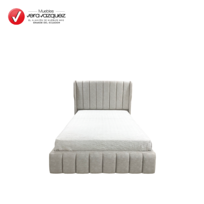 CAMA TAPIZADA MUMBAI 2 1/2 PLZ