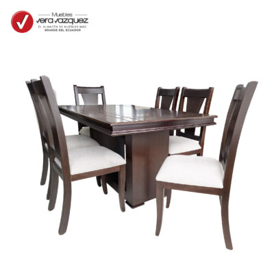 COMEDOR GENOVA 6 SILLAS