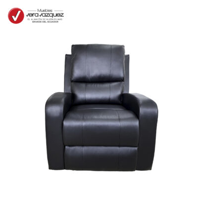 RECLINABLE ELÉCTRICO OTAWA PUERTO USB MICROCUERO NEGRO
