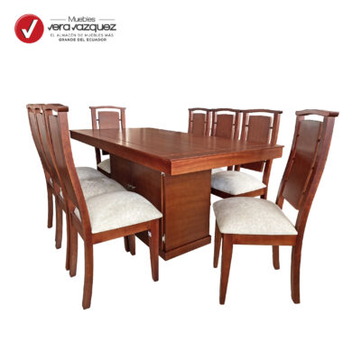 COMEDOR IVY 8 SILLAS BASE 2 PUERTAS