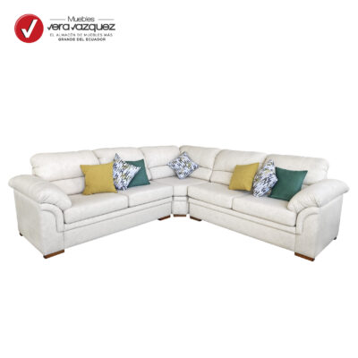 SALA GRESSY EN L CON 7 COJINES