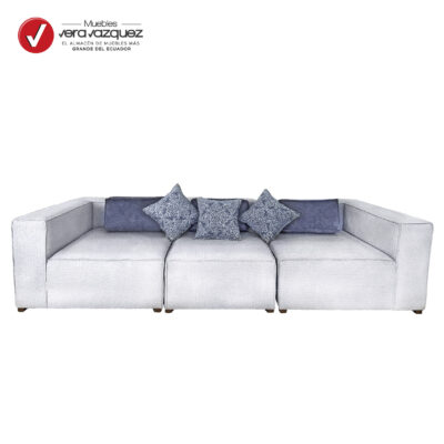 SALA SAMIRA MODULAR TRIPLE CON 6 COJINES