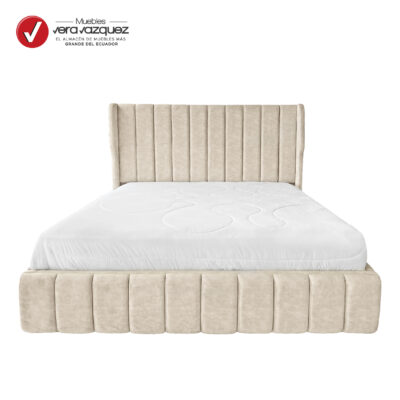 CAMA TAPIZADA  MUMBAI 3 PLZ
