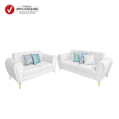 SALA NOAH 1 TRIPLE 1 DOBLE CON 5 COJINES