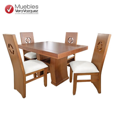 COMEDOR EITHAN 4 SILLAS